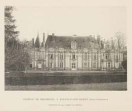 Exterior of the Castle of Miromesnil in Tourville-sur-Arques, Chateau de Miromesnil, a
