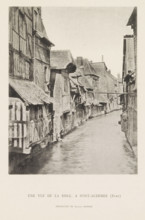 View of the Risle at Pont-Audemer, Une vue de la Risle, a Pont-Audemer (Eure), page,