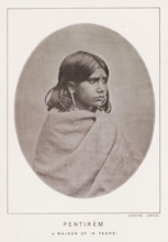 Pentirêm a maiden of 14 years, page, photomechanical print, number: 'No. 24', photographer: Bourne