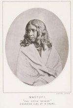 Nastufi 'the little savage' a married girl of 16 years, page, photomechanical print, number: 'No.