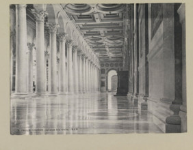 S. Paul's church (outside the walls), page, photomechanical print, photographer: Samuel J. Beckett,