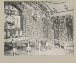 Cappuccini burial vaults, page, photomechanical print, photographer: Samuel J. Beckett, Santa Maria