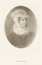 Miss Jenny Wilson, photograph, reproduction, page, after painting by anonymous, c. 1886 - in or