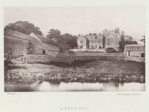 Borwick Hall, View of Borwick Hall, page, photomechanical print, photographer: Alex Rivington,