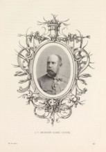 Portrait of Archduke Charles Louis of Austria, JV Arciknize Karel Ludvik, page, photomechanical