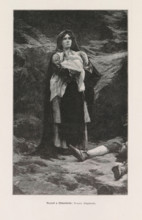 Rudolf z Ottenfeldu, Photographic reproduction of a painting depicting a mother with child,