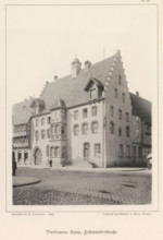 Bierbaum's haus, Fallersleberstraße, Exterior of the Bierbaumsches Haus in Braunschweig,