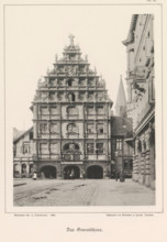 Das Gewandhaus, Front facade of the Gewandhaus in Braunschweig, Braunschweig's Baudenkmäler, page,