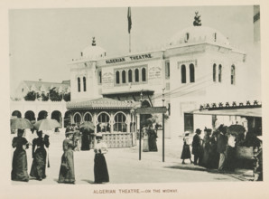 Algerian theatre-on the Midway, View of a theatre at Algeria's participation in the World's