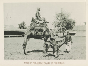 Three men with a camel and a donkey at the World's Columbian Exposition in Chicago in 1893, Types