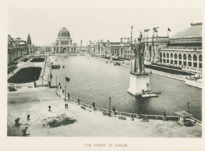 The Court of Honor, View of the central plaza of the World's Columbian Exposition in Chicago in