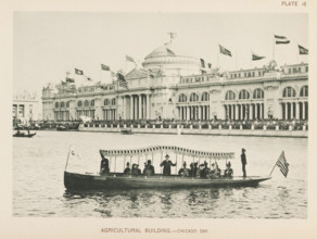 View of the agricultural building, designed by Charles McKim at the World's Columbian Exposition in