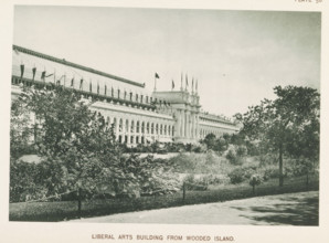 View of the Engineering and Liberal Arts Building during the World's Columbian Exposition in