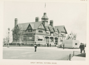 Great Britain, Victoria House, View of Victoria House, the Great Britain pavilion at the World's