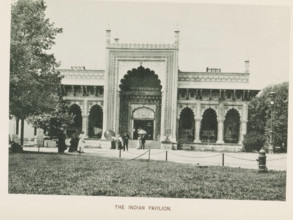 The Indian Pavilion, Pavilion of India at the World's Columbian Exposition in Chicago in 1893,