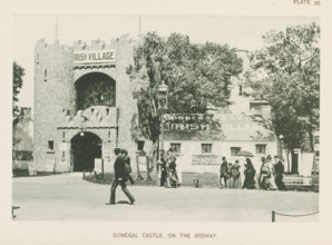 Donegal Castle, on the Midway, View of Ireland's contribution with a replica of Donegal Castle at