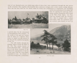 The Ramona, Cascade Cañon, View of the Ramona Hotel at Cascade, page, photomechanical print,