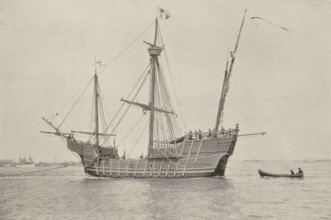 The 'Santa Maria', page, photomechanical print, photographer: J. Byron, cliché maker: Andrews & Son