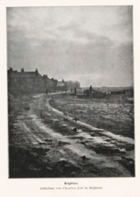 Brighton, View of the Brighton coast, page, photomechanical print, photographer: Charles Job,