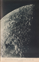 View of part of the moon's surface, Photographie lunaire - corne sud. 27 mars 1890, page,