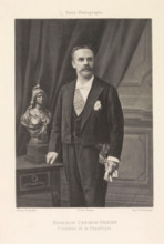 Portrait of Jean Casimir-Perier, Monsieur Casimir-Perier. Prèsident de la République, page,