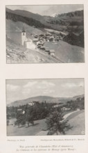 View of Chandolin, Switzerland, Vue générale de Chandolin (Val d'Anniviers), page, photomechanical