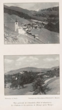 View of the castle and surroundings of Blonay, Switzerland, Le Château et les environs de Blonay