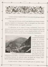Amsteg (ligne du Saint-Gothard), View of the Gotthard Pass near Amsteg, page, photomechanical