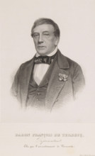 Reproduction of a photograph of a portrait of François van den Broucke de Terbecq, Baron François