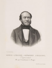 Reproduction of a photograph of a portrait of Louis Julliot, Louis-Julien-Clément Julliot, print,