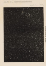 View of Leonides, Mars and Praesepe, Léonide, Mars et Praesepe, page, photomechanical print,