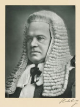 The right honorable the earl of Halsbury, photograph, page, annotation, inscription: '7, Gloucester