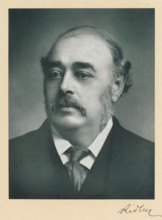 The right honorable Viscount Ridley, photograph, page, inscription: 'Newcastle-on-Tyne',