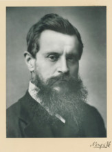 His grace the duke of Norfolk, KG, photograph, page, annotation, inscription: '55, Baker St,