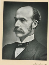 The most noble the marquis of Lansdowne, KG, photograph, page, inscription: '17, Baker St, London,