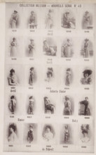 25 portraits of Avril, Juliette Simier and Dalcy de Pébrel, Collection Nilsson - Nouvelle Série,