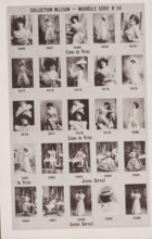 25 portraits of Liane de Vriés and Jeanne Derval, Collection Nilsson - Nouvelle Série, page,