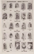 25 portraits of Yvonne de Rick, Eugénie Fougère and Irene Vanbrugh, Collection Nilsson - Nouvelle