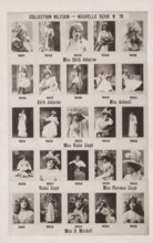 25 portraits of Edith Johnston, Ashwell, Violet Lloyd, Florence Lloyd and D. Mitchell, Collection