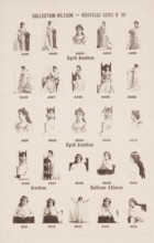 25 portraits of Sigrid Arnoldson and Emilie d'Alençon, Collection Nilsson - Nouvelle Série, page,