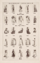 25 portraits of Marcelle Lender and Manon, Collection Nilsson - Nouvelle Série, page,