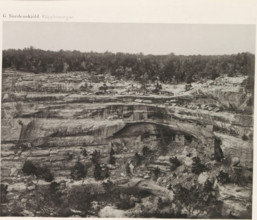 View of a cliff dwelling, Kodak House, in Mesa Verde National Park, The Kodak House, page,