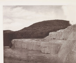 Part of the Pink Terraces along Lake Rotomahana, page, photomechanical print, photographer: Daniel
