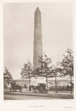 The London obelisk, page, photomechanical print, number: 'Plate XXXVII', cliché maker: Harroun &