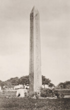 The obelisk at Heliopolis and Pompey's pillar at Alexandria, page, photomechanical print, number: