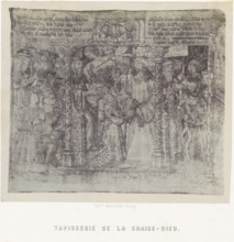 Tapestry from La Chaise-Dieu, Tapisserie de La Chaise-Dieu, photograph, page, number: 'PL. 29.',