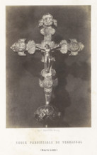 Parochial cross from Vernassal, Croix paroissiale de Vernassal, photograph, page, number: 'PL. 6.',