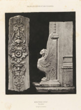 Ministère d'état. Escalier, Ornaments of the stairs of the Ministry of Foreign Affairs in the