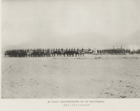 A service hero in memory of those fallen in the second army, at the cemetery outside the east gate
