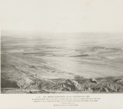 Preparations for advance and attack being made by the main body of the first division near Mehotse,